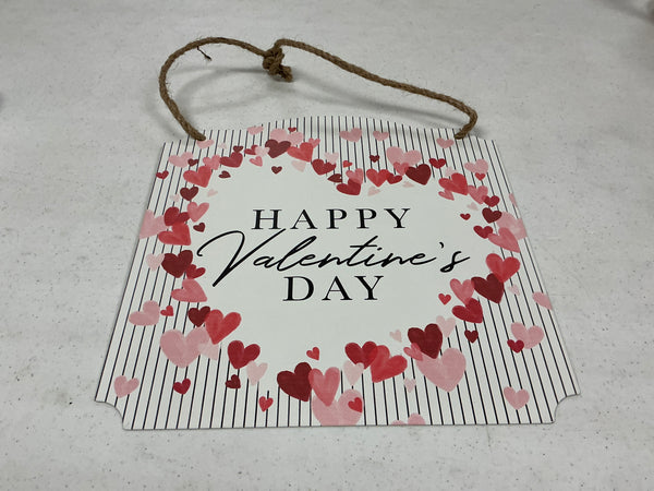 Happy Valentines Metal Sign