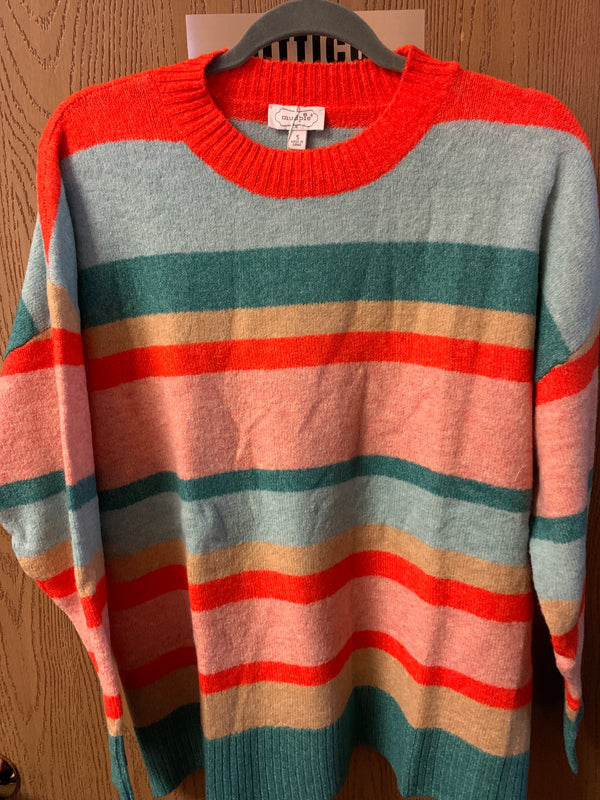 Sylas Striped Sweater - Large