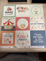 Journaling Cards 4 x 4 - They say it is your Birthday