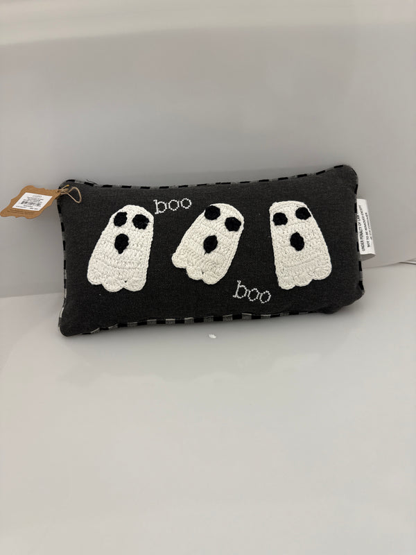 Boo Mini Halloween Pillow