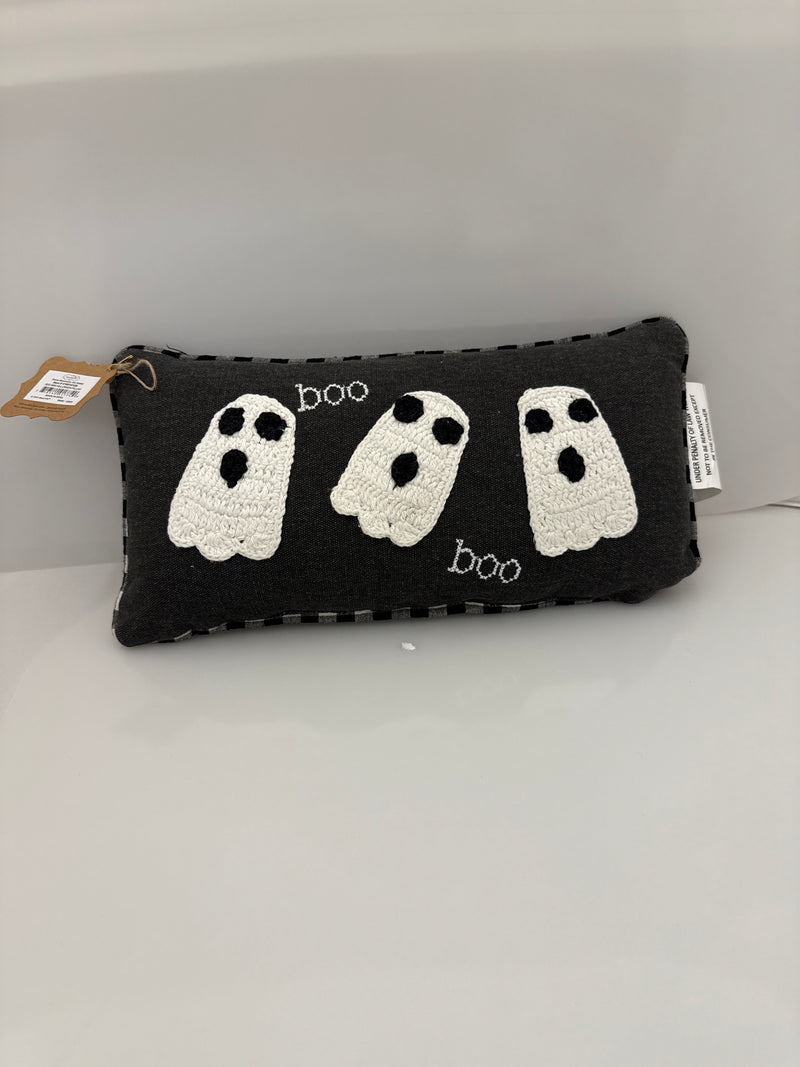 Boo Mini Halloween Pillow