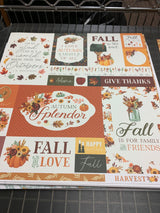 Multi Journaling Cards - Harvest