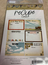 Cowboy -  Recipe Cards