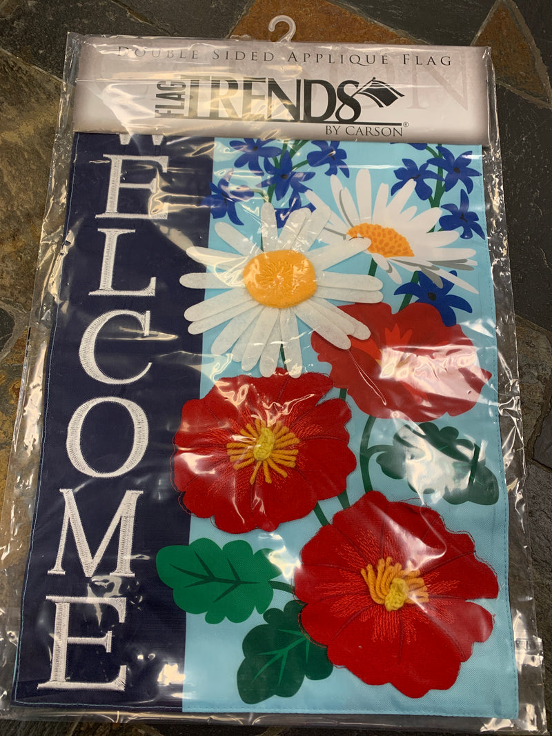 Patriotic Welcome Flag - Garden Flag