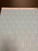I Love Gymnastics - 12 x 12 Scrapbook Paper