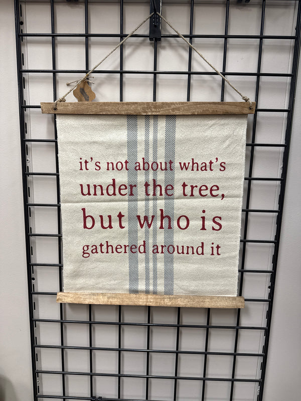 Not About Reverse Sign Hanger