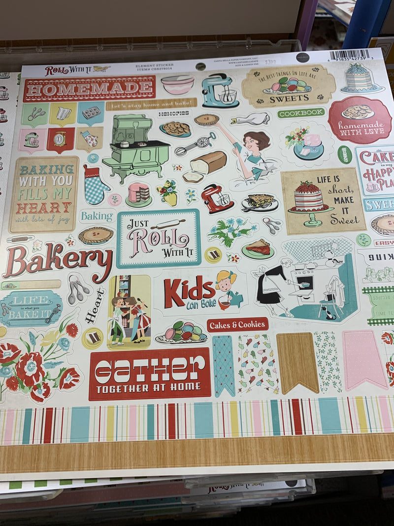 Oven Mitts - Element Sticker