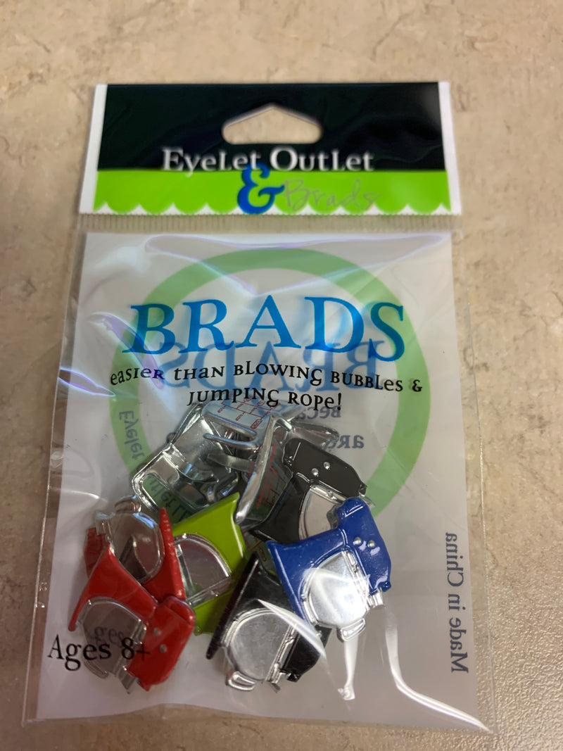 Mixer and Cup Brads - 12 Piece