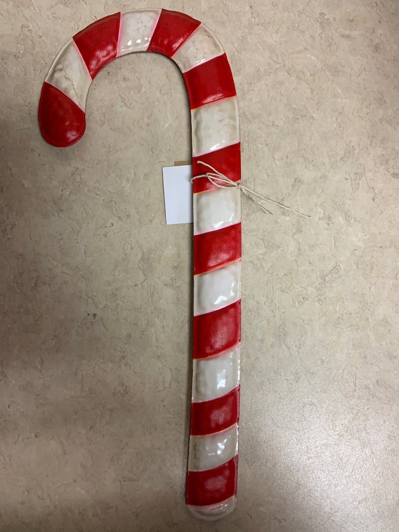 Tin Candy Cane Ornament