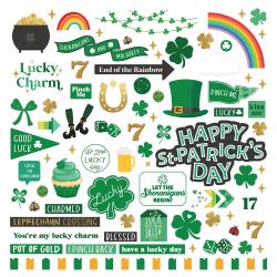 Charmed -  Element Stickers - 12 x 12 Scrapbook Sticker Sheet