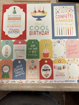 Tags and Journaling - They say it is your Birthday