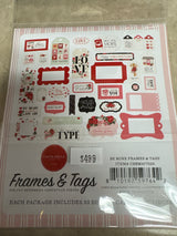 Be Mine - Frames & Tags - Die Cuts