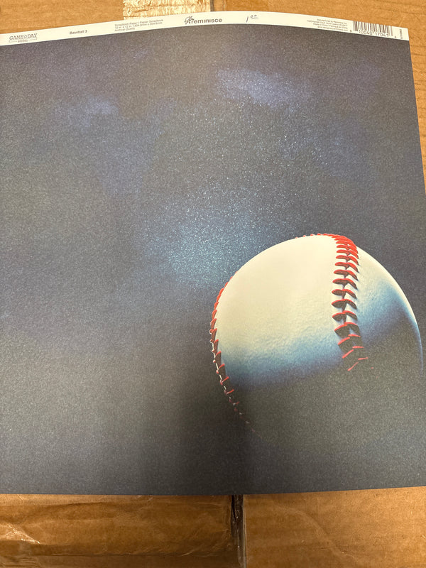 Baseball 3 - 12 x 12 Scrapbook Paper