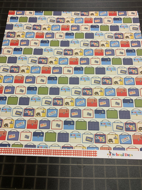 Border Strips  - School Days