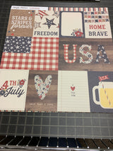 Let Freedom Ring Element 3x4/4x6 - 12x12 sheet