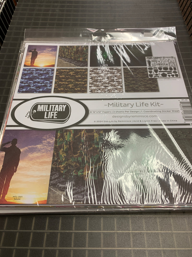 Military Life Kit - 12 x 12