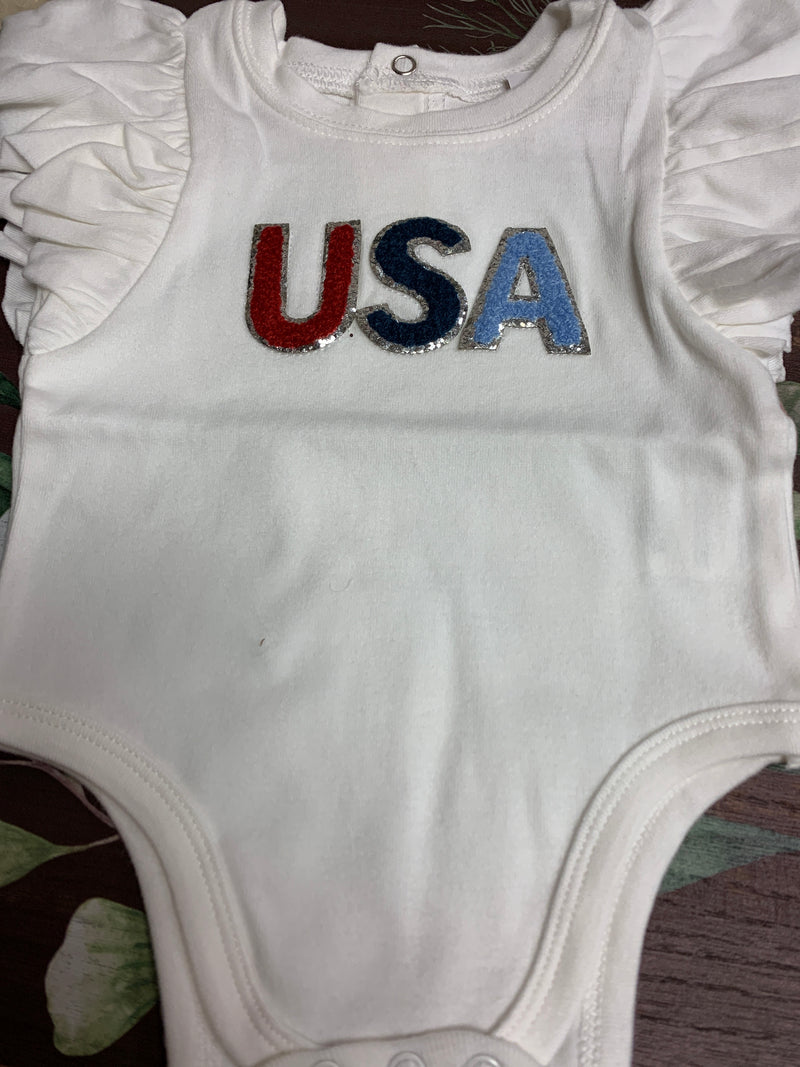 USA Girl Crawlers - 6 - 9month