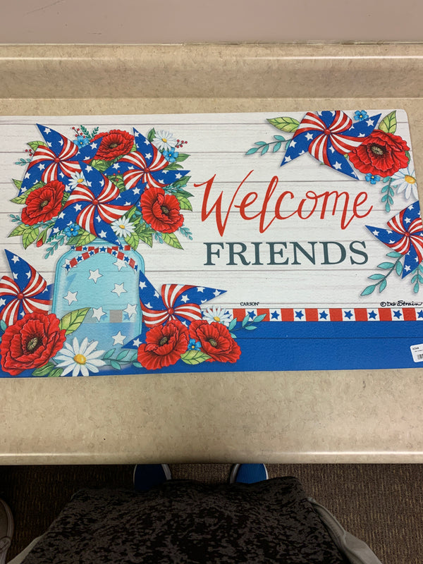 Home Sweet Home - Mat - Welcome Friends