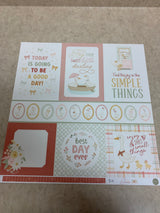 Multi Journaling Cards  - Silly Goose - Scrapbook Paper -  12 x 12