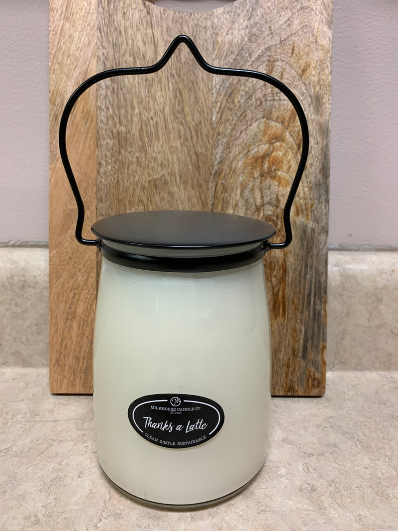 Thanks a Latte 22 oz Butter Jar Candle