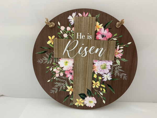 He is Risen - Door Hanger