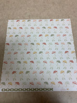 Rainy Day Geese - Silly Goose - Scrapbook Paper -  12 x 12