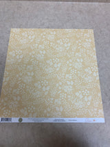 Scallop Plaid - Silly Goose - Scrapbook Paper -  12 x 12