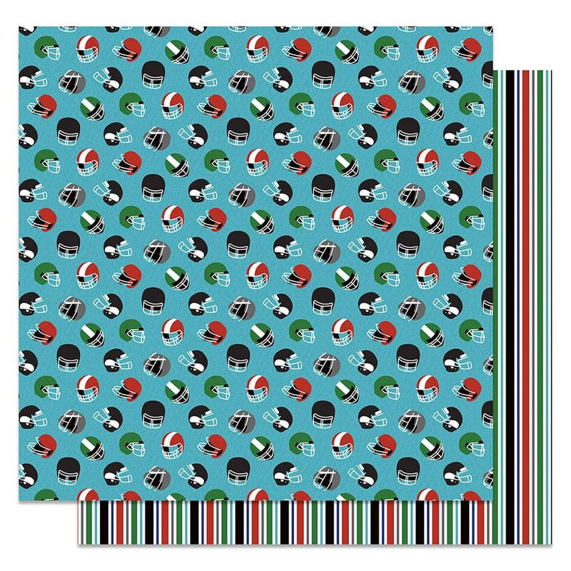 1st and Goal - 12x12 Scrapbook Paper