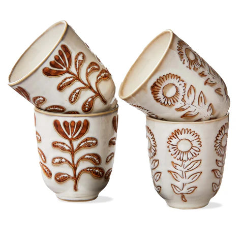 Lavender & Honey Tea Cups -  Set of 4