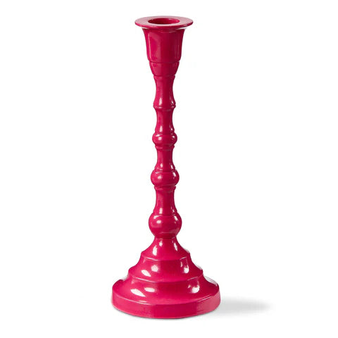 Zahra Taper Holder - Hot Pink