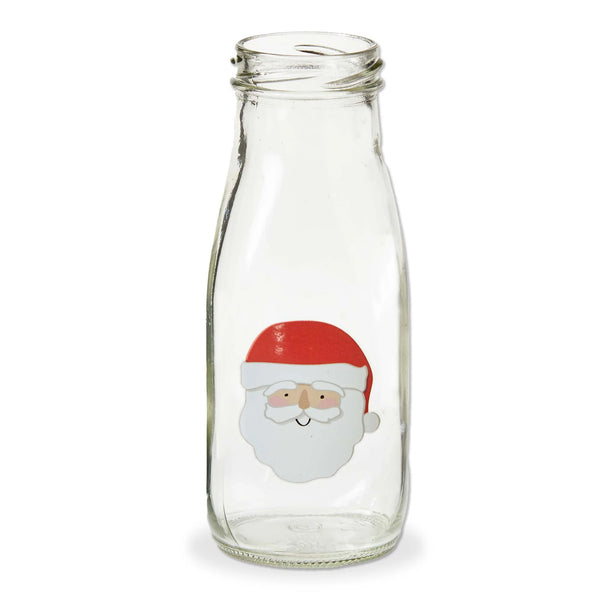 Milk Bottle - Santa