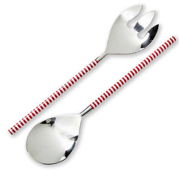 Candy Stripe Serving Utensils