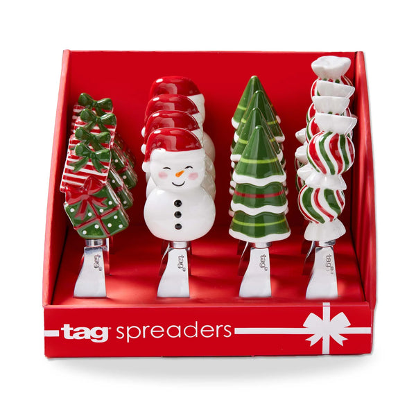 Spreaders - Holiday Cheer Assortment - 16 pieces - Select One