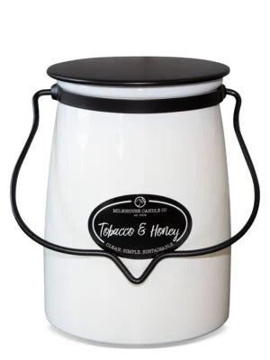 Tobacco & Honey 22 oz Butter Jar Candle