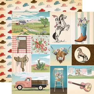 Cowgirl - Multi Journaling Cards