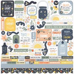 Element Stickers - Firefly - 12x12