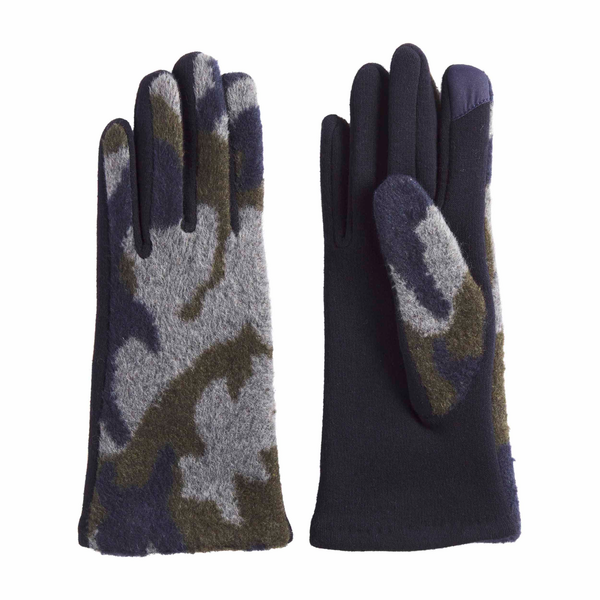 Camo Glove - Navy