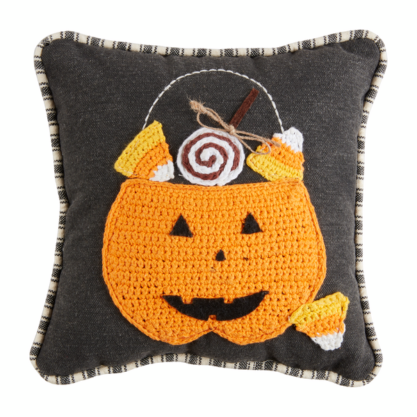 Pumpkin Mini Halloween Pillow