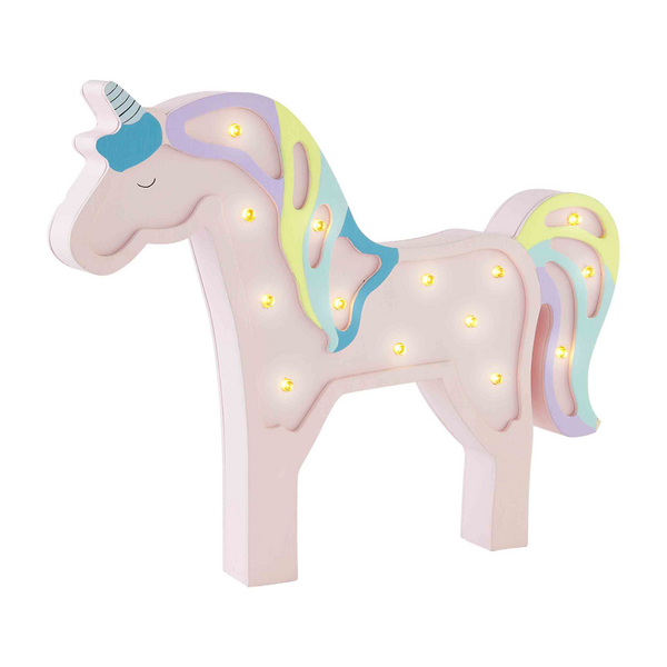 Unicorn Wood Night Light