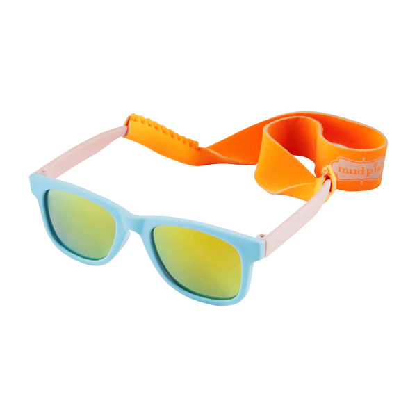 Blue Boy Sunglasses & Neoprene Neck Strap - 0 - 2 year