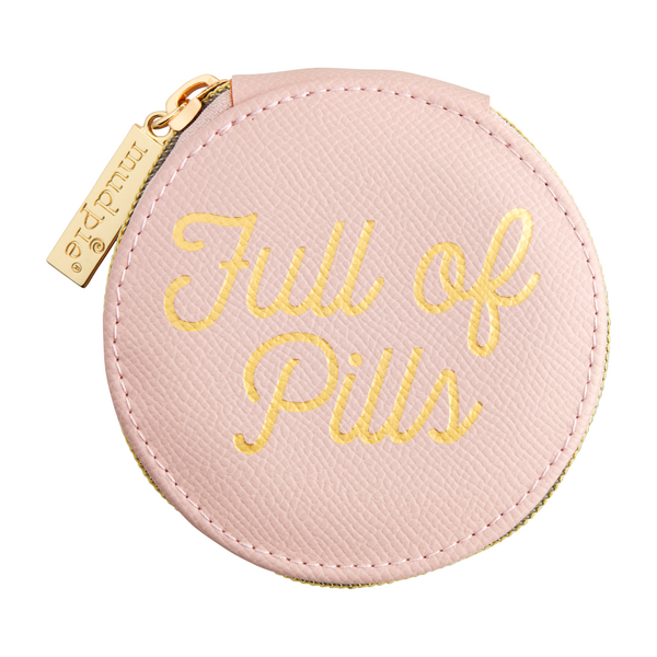 Pill Case - Blush - Full Of Pills