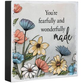 Wonderfully Made - Square Sitter