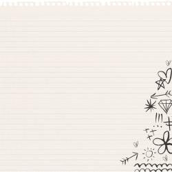 Notes - #Me Collection - 12 x 12 Scrapbook Paper