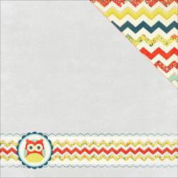 Owl Mint Border - Nested Owl Mint