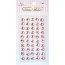 Pink Iridescent Bubbles