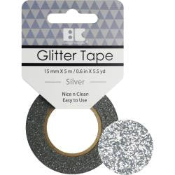 Glitter Tape Silver