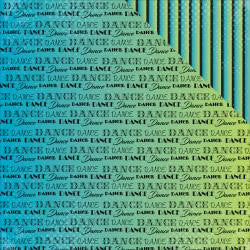 Dance Life - 12 x 12 Scrapbook Paper