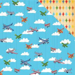 toybox - airplanes soaring - carta bella