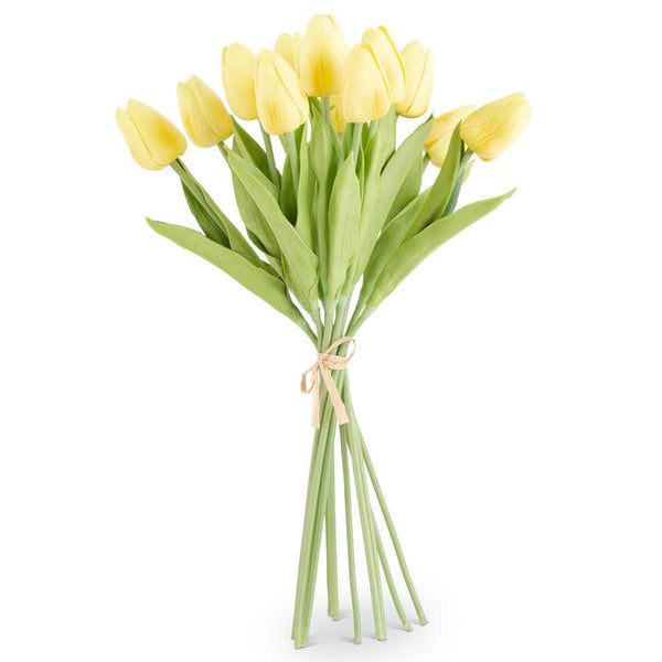 Real Touch Mini Light Yellow Tulip Bundle