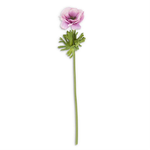 Purple Real Touch Buttercup Wildflower - 17.5 Inches